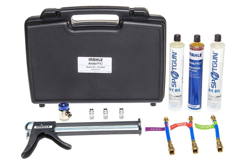 Mahle Service Solutions (901) 0268070700 A/C lubricant & dye injector R1234yf master kit