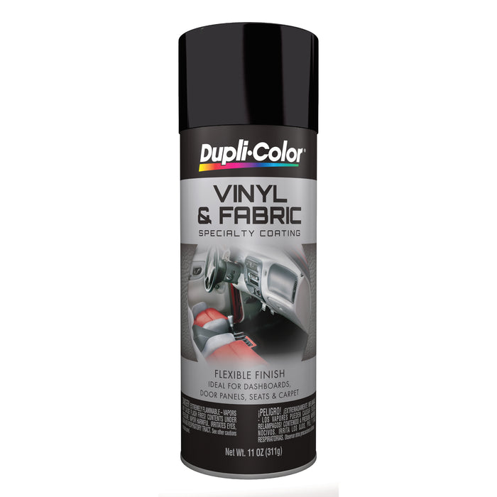 Sherwin Williams (435) CHVP10400 Dupli-Color Vinyl & Fabric Coating, Gloss, Black, 312 g