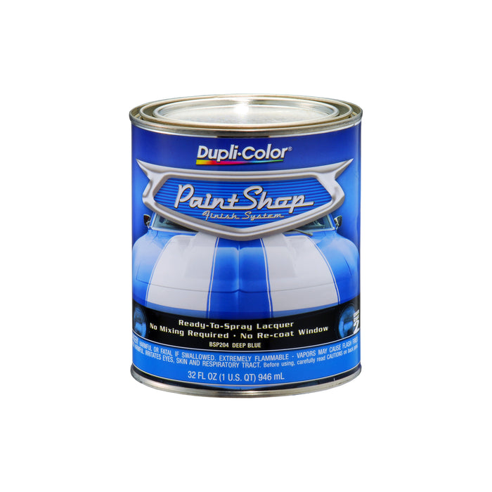 Sherwin Williams (435) CBSP204 Dupli-Color Color Shop Finish System, Deep Blue Metallic, 946 mL