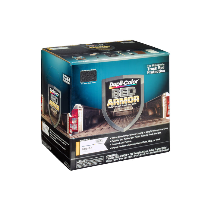 Sherwin Williams (435) CBAK2010 Dupli-Color Bed Armor Truck Bed Coating, Black, 3.78 L Kit