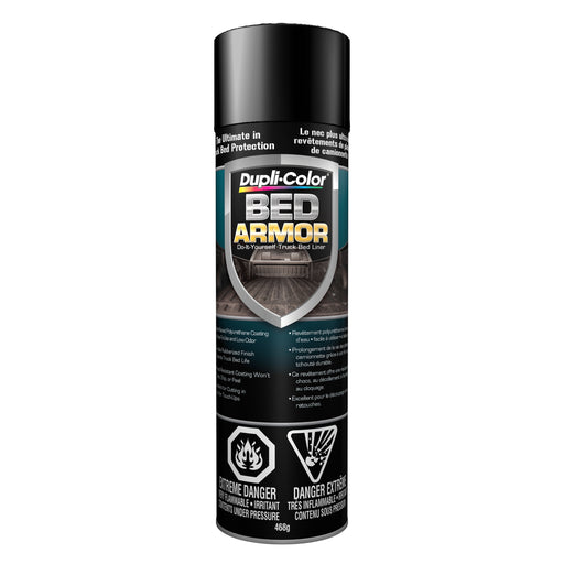 Sherwin Williams CBAA2010 Dupli-Color Bed-Armor Aerosol, Black, 468 g