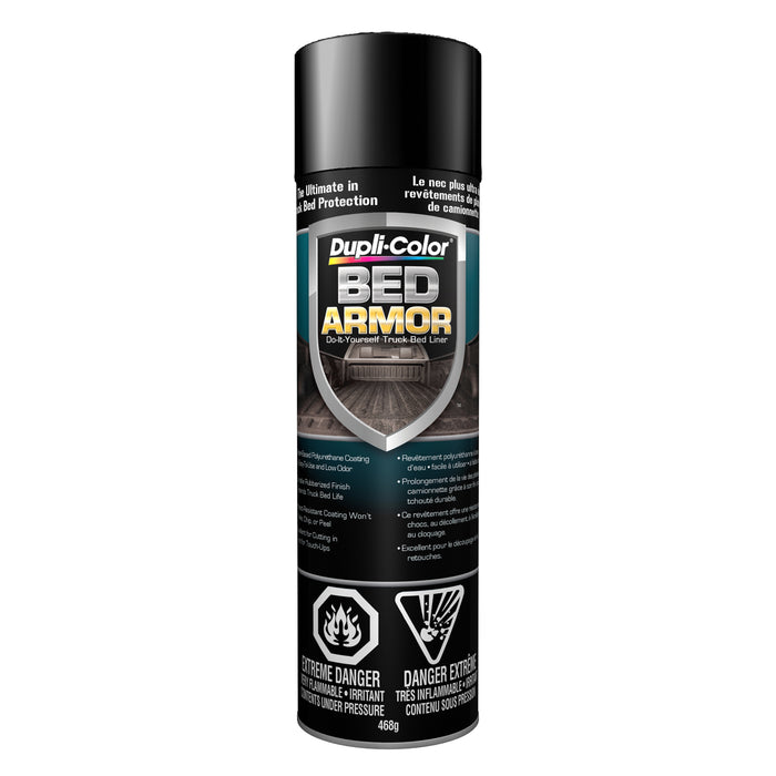 Sherwin Williams (435) CBAA2010 Dupli-Color Bed-Armor Aerosol, Black, 468 g