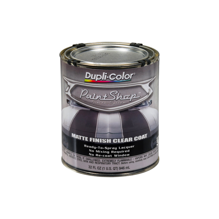 Sherwin Williams (435) CBSP307 Dupli-Color Color Shop Finish System, Matte, Clear, 946 mL