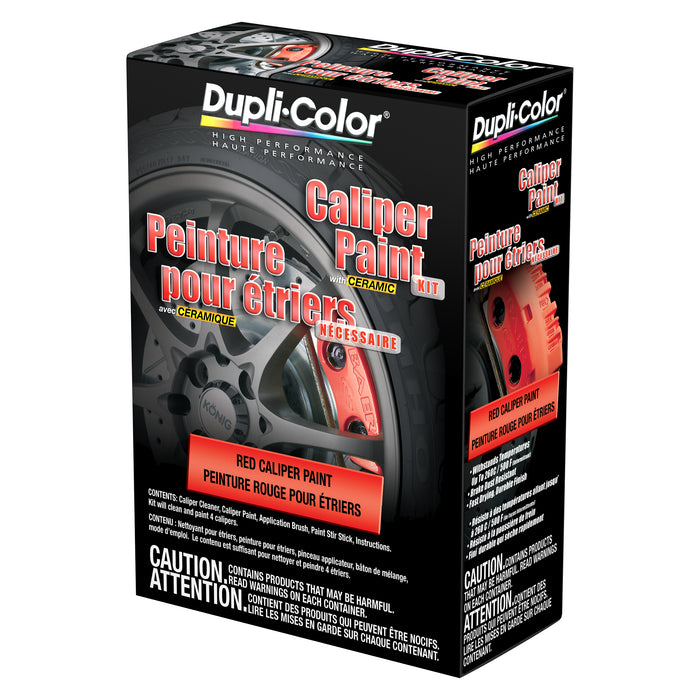 Sherwin Williams CBCP40000 Dupli-Color Caliper Paint Kit, Red, 473 mL