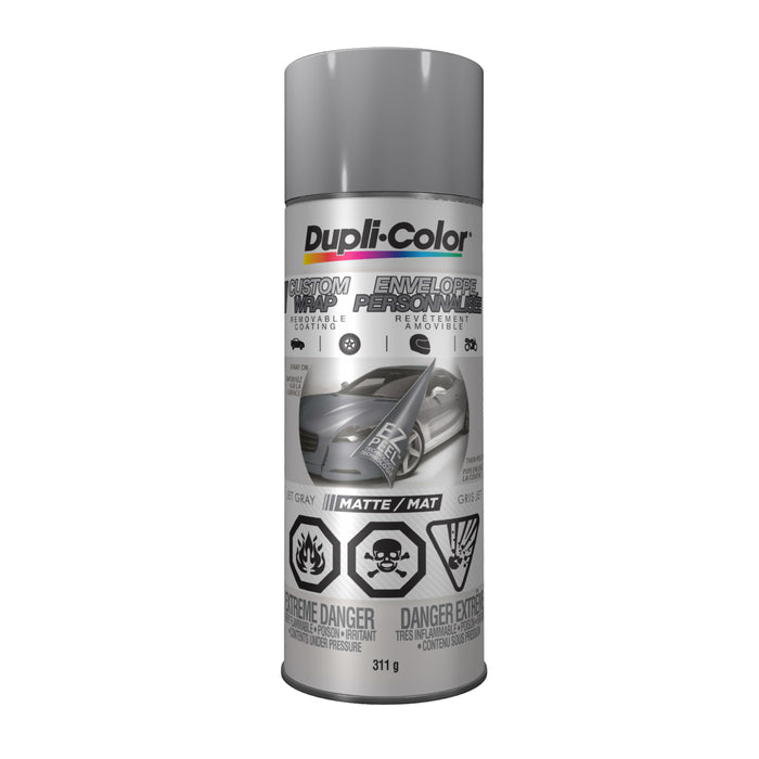 Sherwin Williams (435) CCWRC799 Dupli-Color Custom Wrap Jet Grey 11/Oz311G.