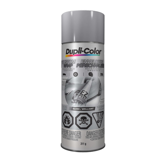Sherwin Williams CCWRC901 Dupli-Color Custom Wrap Removable Coating, Gloss, Clear, 396 g