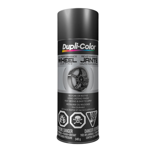 Sherwin Williams CHWP104 Dupli-Color Wheel Coating, Satin, Black, 340 g
