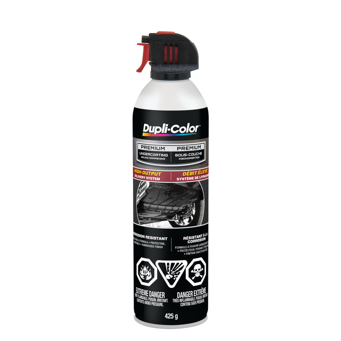 Sherwin Williams CUC104 Dupli-Color® Premium Undercoating Sound Dampening, Flat, Black, 623 g