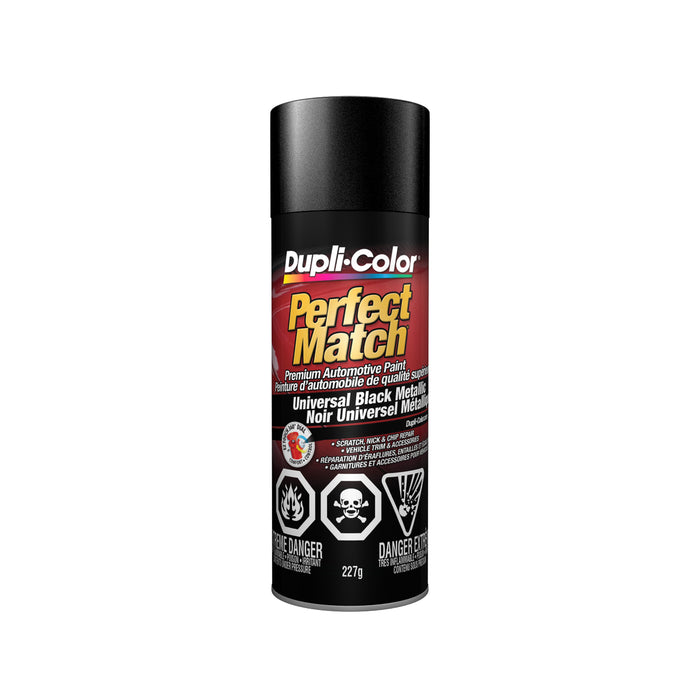 Sherwin Williams (435) CBUN0090 Dupli-Color Perfect Match, Universal Black (M), 226 g