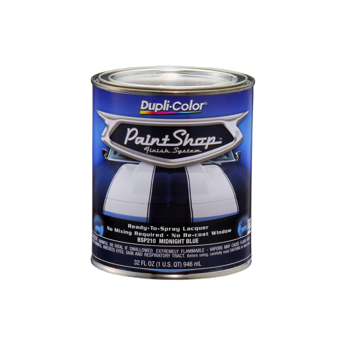 Sherwin Williams (435) CBSP210 Dupli-Color Color Shop Finish System, Midnight Blue, 946 mL