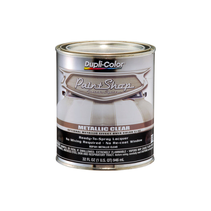 Sherwin Williams (435) CBSP301 Dupli-Color Color Shop Finish System, Metallic Clear, 946 mL