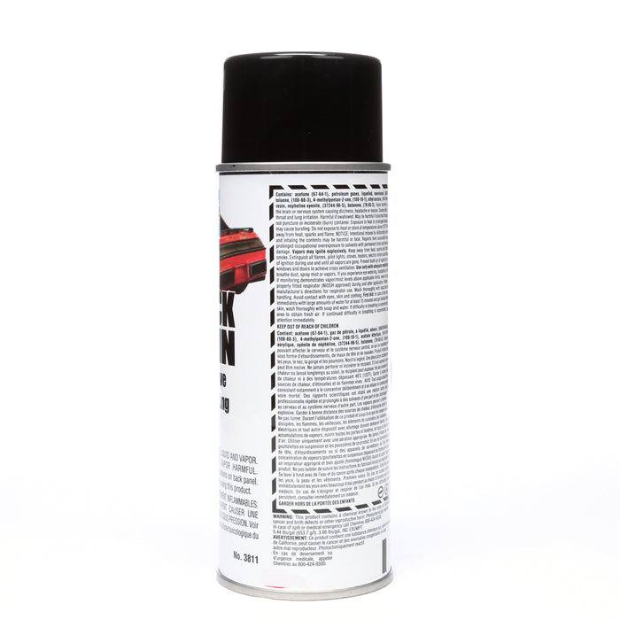 3M 3811 3M™ Mar-Hyde® Black Satin Automotive Trim Coating, 3811, 12 oz. (340 g) aerosol can, Colour: Black, 3M Stock No. 7000125078