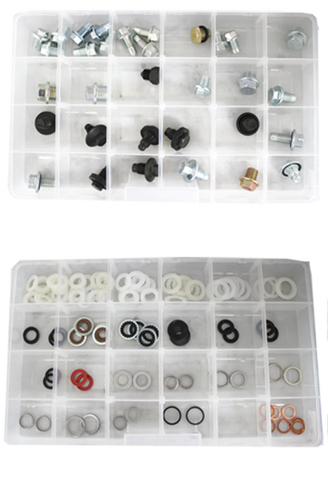 FMSI 0327M Master Oil Drain Plug & Gasket Assortment