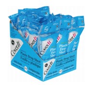 Ralston (185) 0331-00 Cover It Plastic Drop Sheets 8'X12' Clear, Utility Grade