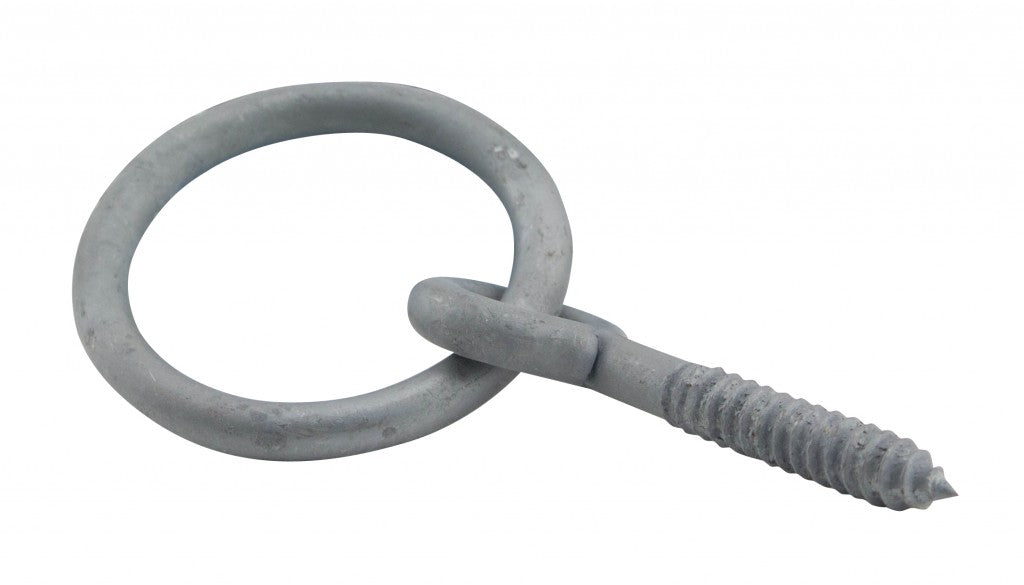 Erickson 03701 5/16" x 2.5" Galvanized Screw In Dock Ring