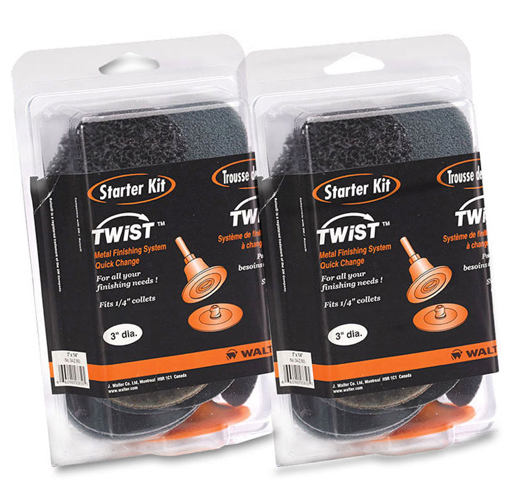 Walter 04Z993 TWIST STAINLESS STEEL STARTER KIT 3"