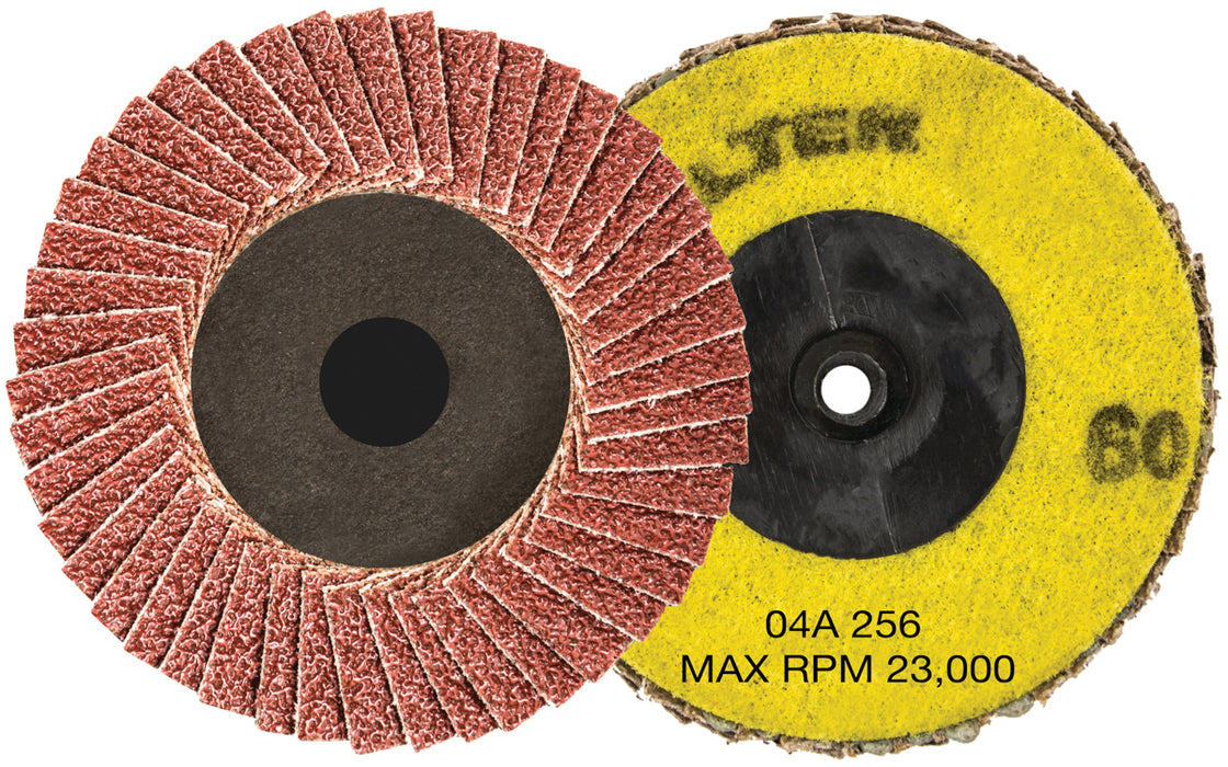 Walter 04A256 2-1/2" TWIST™ FLAP DISC - GR60 PK10