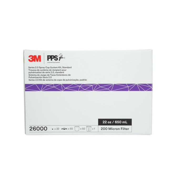 3M (815) 26114 3M™ PPS™ Series 2.0 System Kit, Colour: Transparent, 3M Stock No. 7100284553