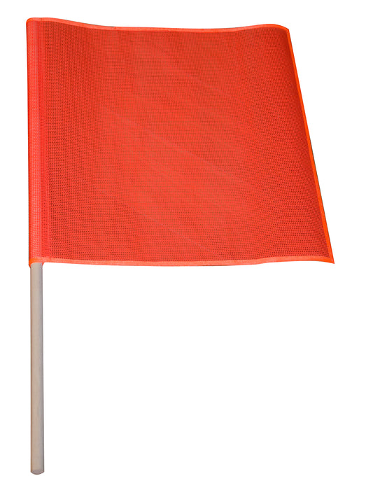 Erickson 05301 18" x 18" Fluorescent Orange Mesh Flag