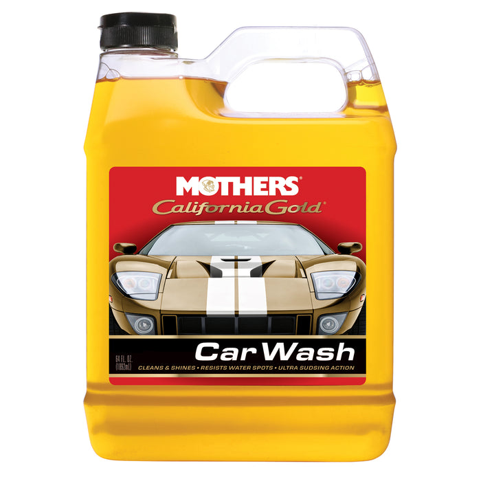 Mothers 05664 CALIFORNIA GOLD CAR WASH 64OZ. ENGLISH ONLY, NOT FOR CONSUMER SALE