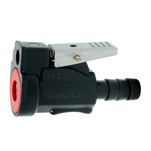 Scepter 05815 YAMAHA FEMALE TANK / ENGINE CONNECTOR - Yamaha - 3/8" Hose Barb Female Fuel Line Engine And Tank Connector