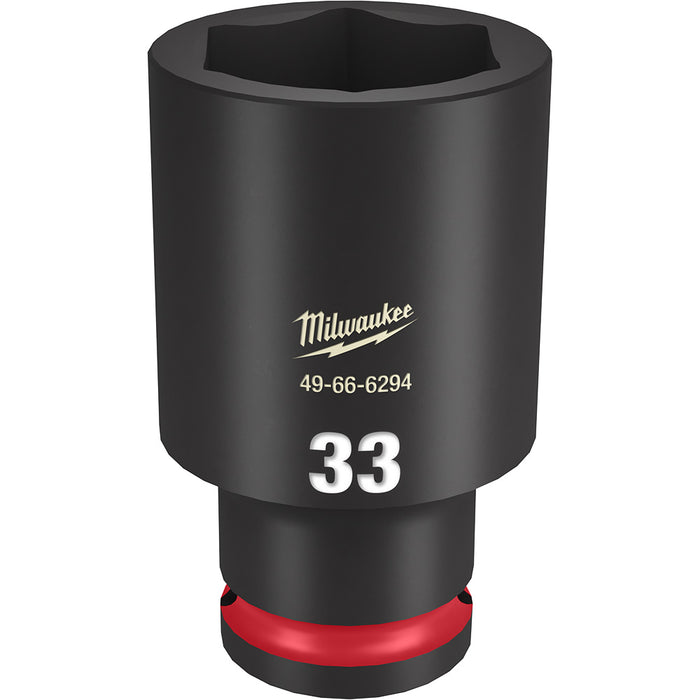 Milwaukee 49-66-6294 SHOCKWAVE Impact Duty™ 1/2"Drive 33MM Deep 6 Point Socket