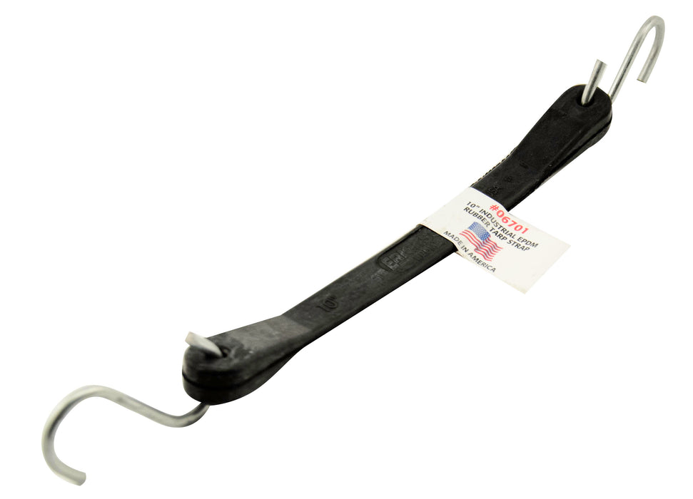 Erickson (447) 06701 13" Industrial EPDM Rubber Tarp Strap *MADE IN AMERICA