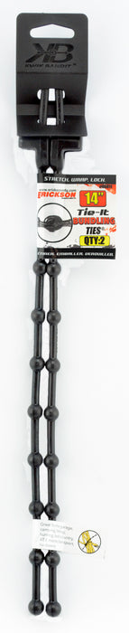 Erickson 06811 2 Pack – 14″ TIE-IT Bundling Ties. Safe, Reusable, All Weather Resistant!