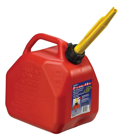 Scepter 07079 Scepter 10 Liter/2.5 Gallon Jerry / Fuel Can, Red