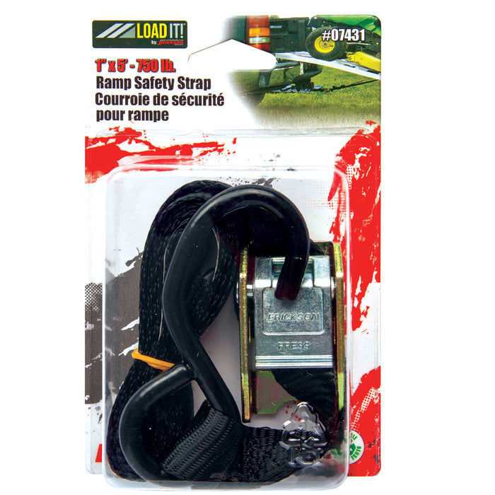Erickson (447) 07431 1″ x 5′ – 750 lb. Ramp Safety Strap