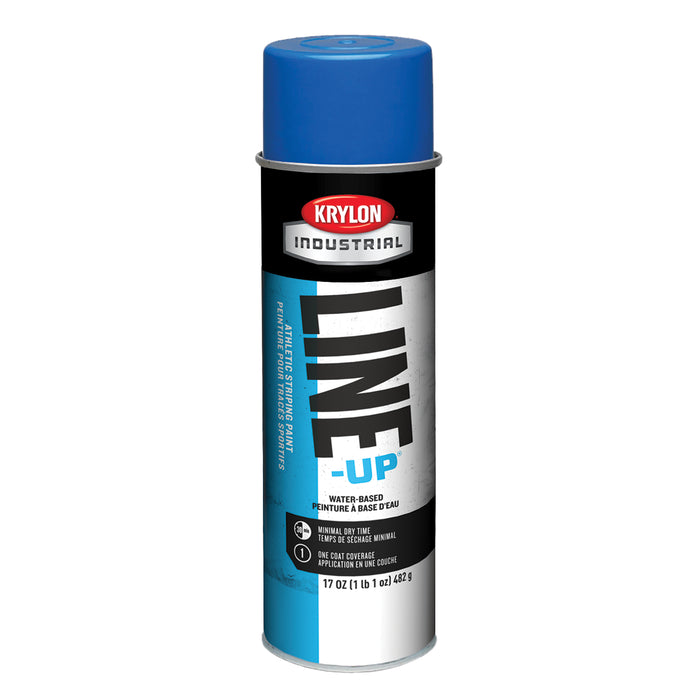 Sherwin Williams (435) K08309000 Krylon Industrial Line-Up Athletic Field Striping Paint, Athletic Royal, 17 oz.