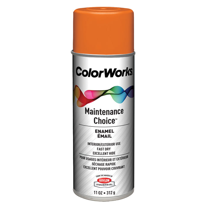 Sherwin Williams (435) CWBK00122 Krylon Industrial ColorWorks, Gloss, Almond, 11 oz.