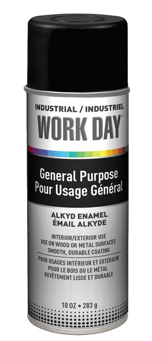 Sherwin Williams (435) A04431000 Krylon Industrial Work Day, Gloss, Brown, 10 oz.