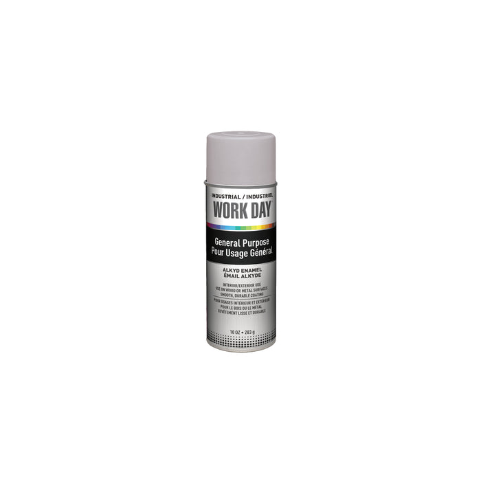 Sherwin Williams (435) A04418000 Krylon Industrial Work Day, Flat, Gray Primer, 10 oz.