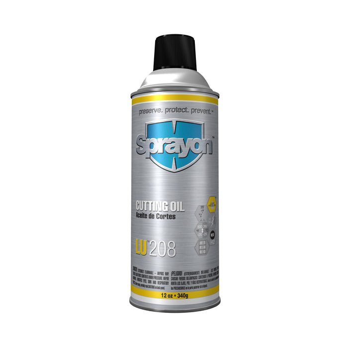 Sherwin Williams SC0208000 Sprayon LU208 Cutting Oil, 12 oz.