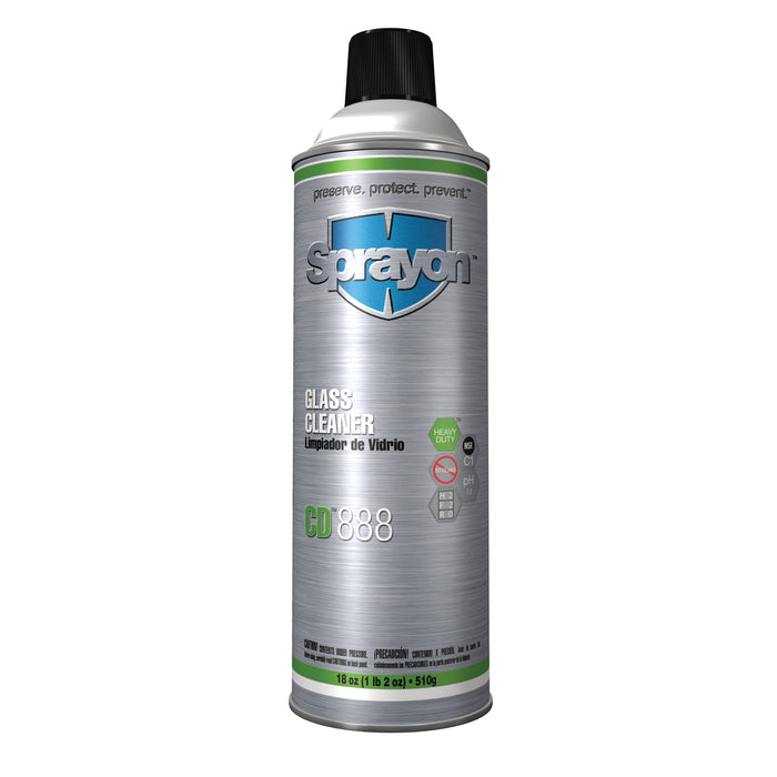 Sherwin Williams SC0888000 Sprayon CD888 Glass Cleaner, 18 oz.