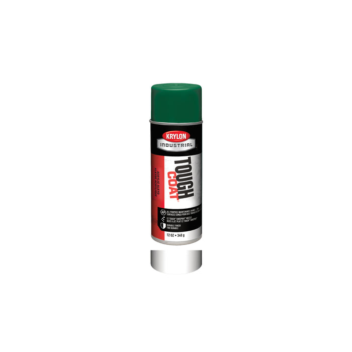 Sherwin Williams (435) S01445 Krylon Industrial Tough Coat Acrylic Alkyd Enamel, Gloss, Medium Green, 12 oz.