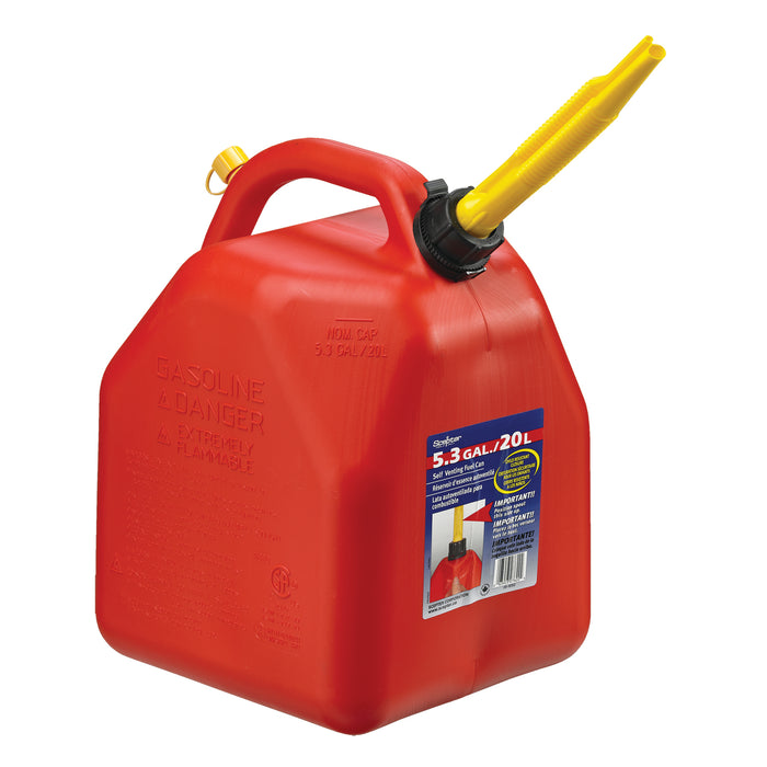 Scepter (936) 07622 Scepter 20 Liter/5.3 Gallon Red Jerry / Fuel Can