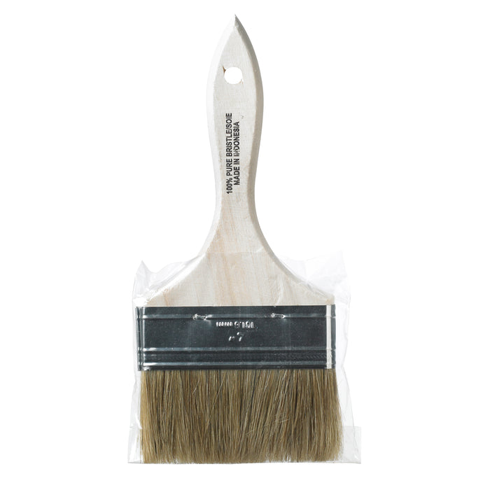 Sherwin Williams (435) 99060340 Rubberset White China Chip Brush, 4 in.