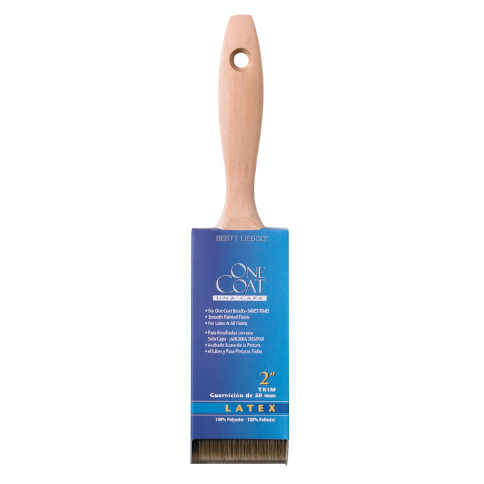 Sherwin Williams (435) 996620200 Bestt Liebco One Coat 100% Polyester Trim & Wall Brush, 2 in.