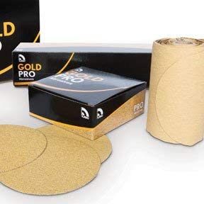 USC 080608 6" psa 120 grit gold roll