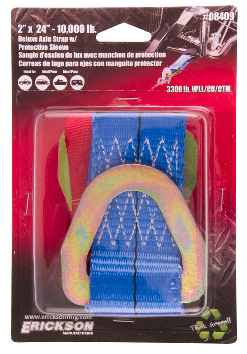 Erickson 08409 2"x24' 10,000 lb Deluxe Axle Strap