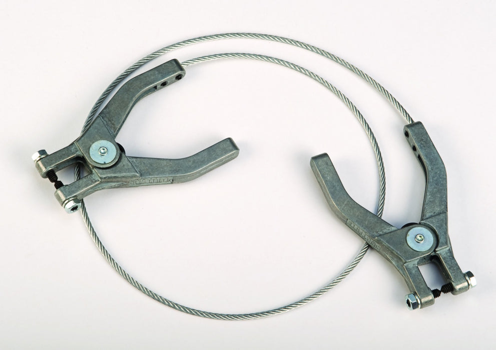 Justrite 08499 Antistatic Wire For Bonding And Grounding, With Dual Hand Clamps, 3 Feet