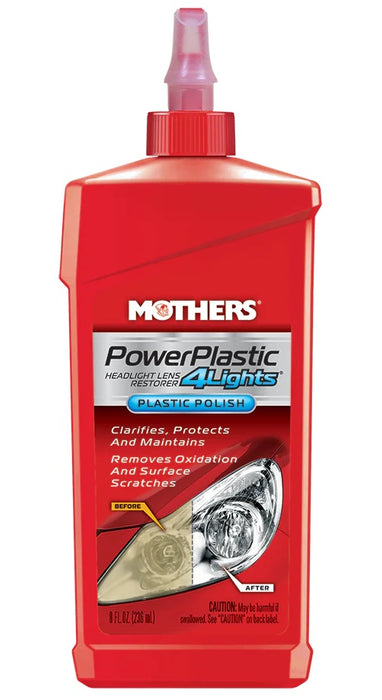 Mothers (177) 08808 Mothers PowerPlastic 4Lights® Plastic Polish - 8 fl. oz. / 236 mL