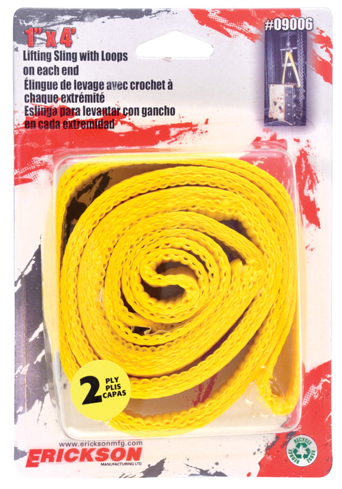 Erickson 09006 1"x4' Eye Ends Lift Sling