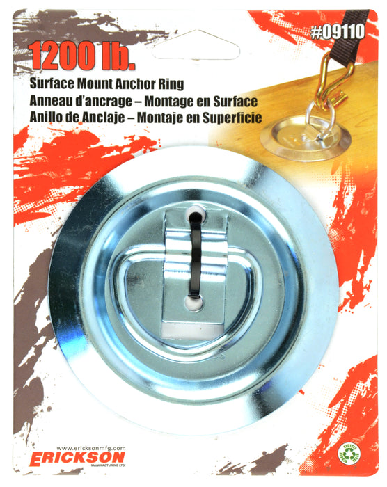 Erickson 09110 1200 lb Surface Mount Anchor