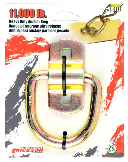 Erickson 09111 11,000 lb Heavy Duty Forged Anchor Ring