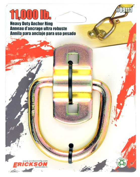 Erickson (447) 09111 11,000 lb Heavy Duty Forged Anchor Ring