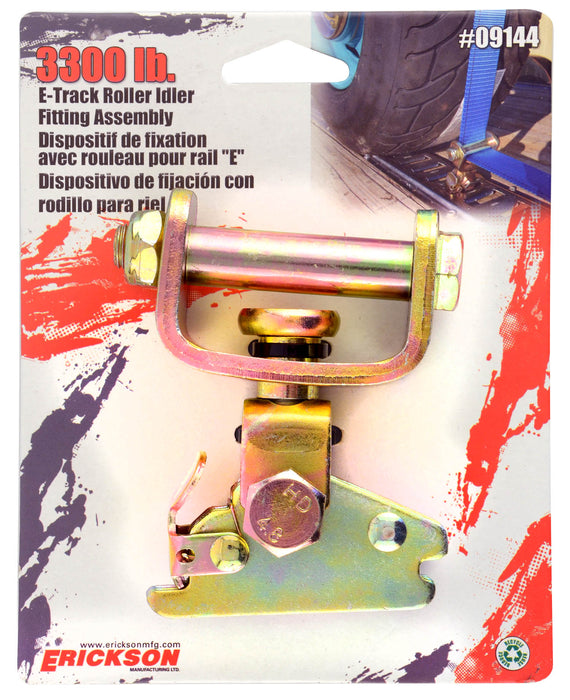 Erickson 09144 3300 lb. E-Track Roller Idler. Fitting Assembly