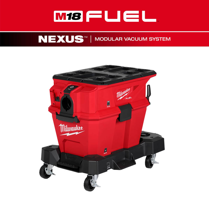 Milwaukee (366) 0915-20 M18 Fuel Nexus 6 Gallon Wet/Dry Vacuum W/ Packout Compatibility (Bare Tool)